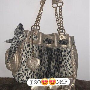 ISO do not buy! Juicy Couture Vintage Leopard Cheetah Fuzzy Daydreamer
